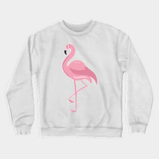 Flamingo Digital Painting Crewneck Sweatshirt